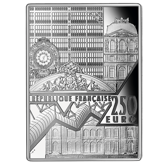 ESCLUSIVA 0.5 kg Moneta d'argento da €250 Francia 2020 - Capolavori del Museo: Vincent van Gogh - immagine 3