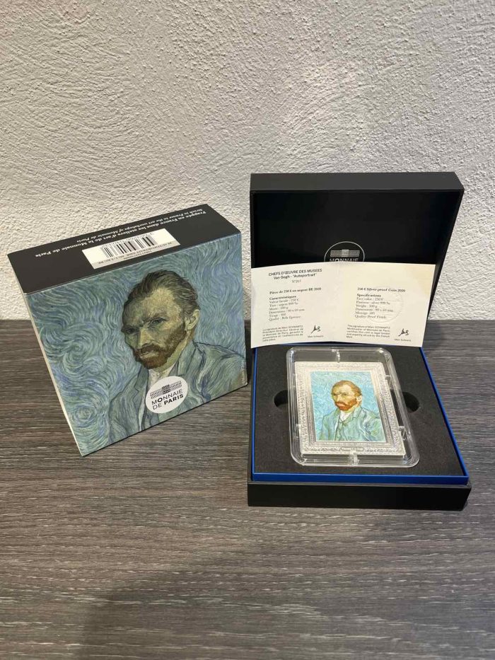 ESCLUSIVA 0.5 kg Moneta d'argento da €250 Francia 2020 - Capolavori del Museo: Vincent van Gogh - immagine 6
