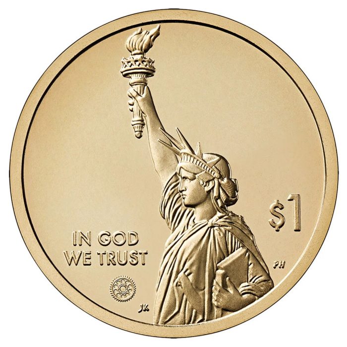 1 dólar estadounidense 2025 Michigan - Línea de montaje de automóviles - Imagen 2