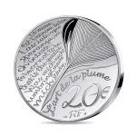 Moneta d'argento €20 Francia 2025 - Jules Verne - immagine 2