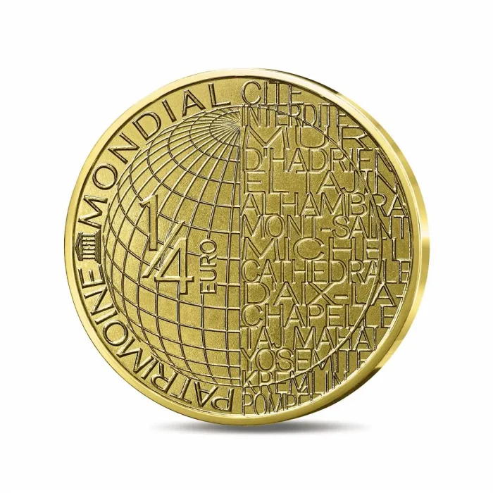 1/4 euro France 2025 - UNESCO: Notre Dame de Paris Cathedral - Image 2