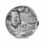 Moneta d'argento €20 Francia 2025 - Jules Verne
