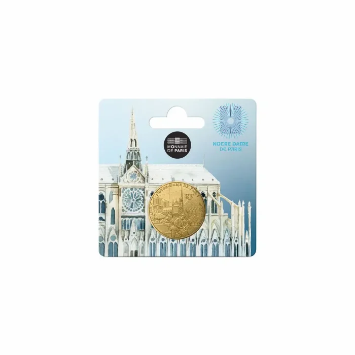 1/4 euro France 2025 - UNESCO: Notre Dame de Paris Cathedral - Image 3