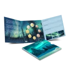 Bank set of euro coins 2025 Finland BU