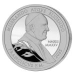 Серебряная монета €1.50 Мальта 2025 – В память о Папе Франциске