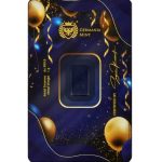 Lingote de oro de 1 gramo - Feliz cumpleaños - Imagen 2