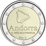 2 Euro Andorra 2017 - Pürenee mäestik UNC ilma kaardita