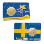 2 euro Finland 2025 - Finland-Sweden Athletics International 100 years BU (random coincard) - Image 2