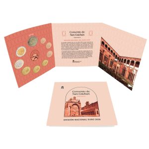 Bank set of euro coins Spain 2025 BU + 2 euros