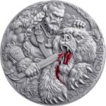 Silver coin 2000 francs Cameroon 2025 - The Way to Valhalla: Björn Ironside