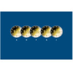 2 euroa Saksa 2025 – Saksan yhtenäisyyden 35 vuotta BU (ADFGJ)