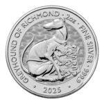 Hõbemünt £5 Ühendkuningriik 2025 – Kuninglikud Tudori Loomad: Richmondi hurt (2 oz)