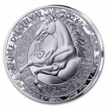Silver Coin €10 France 2026 – Year of the Horse