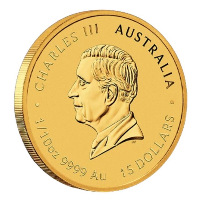 Moneda de oro $15 Australia 2026 - Año del Caballo 1/10 oz BU - Imagen 2