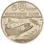 5 eurot Slovakkia 2025 – Doonau lõhe