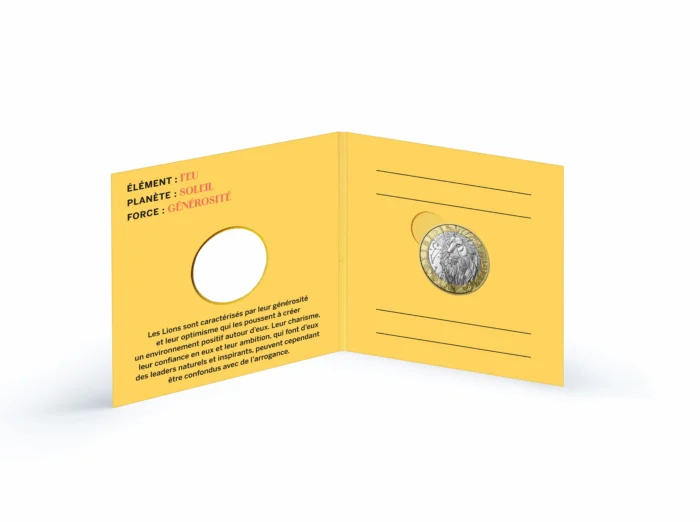 5 euros Francia 2026 - Signo del zodiaco: Leo - Imagen 4