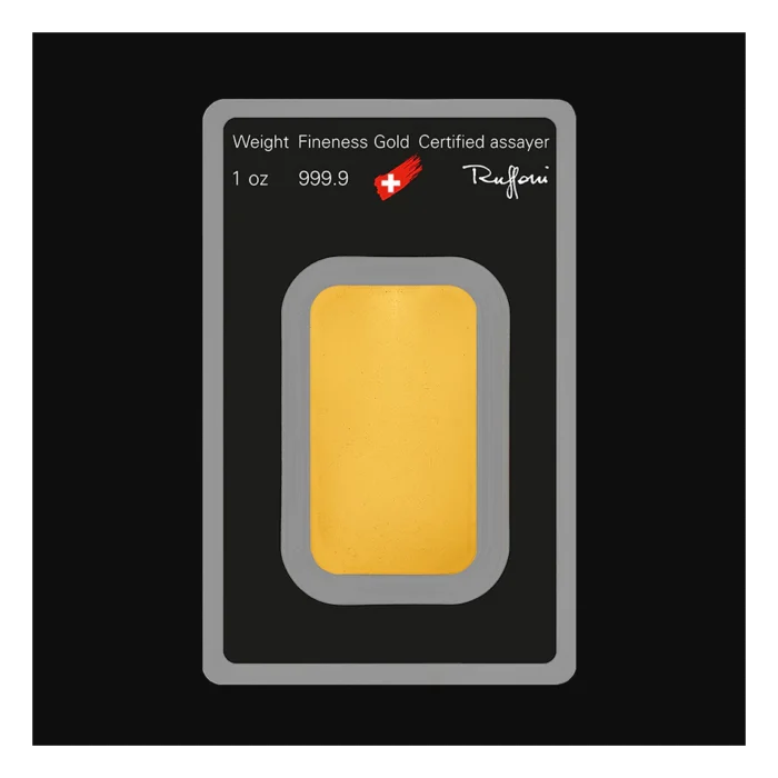 argor_heraeus_1oz_bar_back - 2 Золотой слиток Швейцария 2025 – 1 oz Argor-Heraeus — изображение 3
