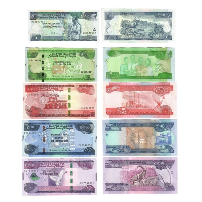 Ethiopia Set of banknotes - Ethiopia - Image 1