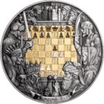 Silver coin $7 Niue 2025 – King's Gambit