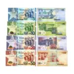 Rahatähtede komplekt - Ghana