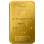 Золотой слиток 1 грамм - Новорожденная-Девочка — изображение 3