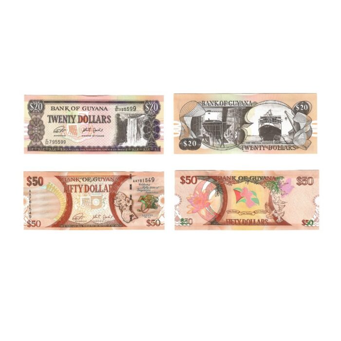 guyana Set of banknotes - Guyana - Image 1