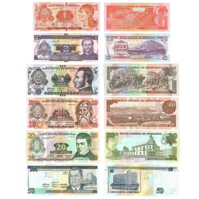 honduras Banknote set - Honduras - Image 1