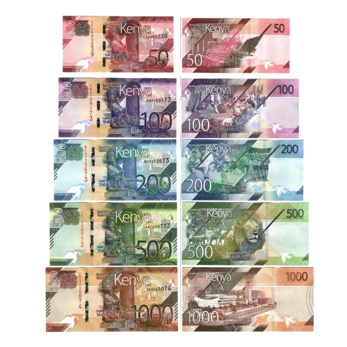 Keenia Rahatähtede komplekt - Keenia - Image 1