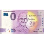 0 euro India 2023 - Mahatma Gandhi