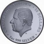 Hõbemünt Niue 2026 - Hobuse aasta 5oz Proof kullatud - Image 3