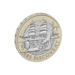 Moneda de 2 libras de Gran Bretaña 2025 - RRS Discovery