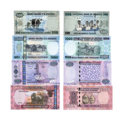 Set of banknotes - Rwanda