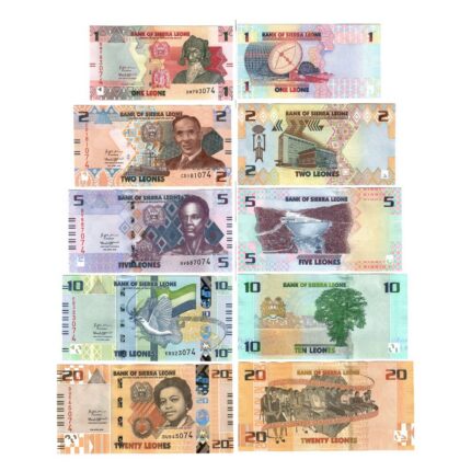 Set of banknotes - Sierra Leone