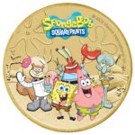 Moneda de color de Tuvalu de 1 dólar de 2025 - Bob Esponja - Imagen 3