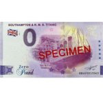 0 фунтов Великобритания 2021 - Саутгемптон & Титаник
