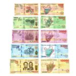 Rahatähtede komplekt - Burundi