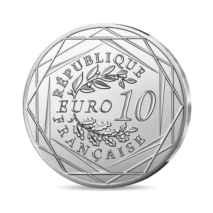 Mars2 Silver Coin 10€ France 2025 - A Space Odyssey with Thomas Pesquet: Jupiter - Image 2