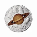 Silver coin 10€ France 2025 - A Space Odyssey with Thomas Presquet: Saturn
