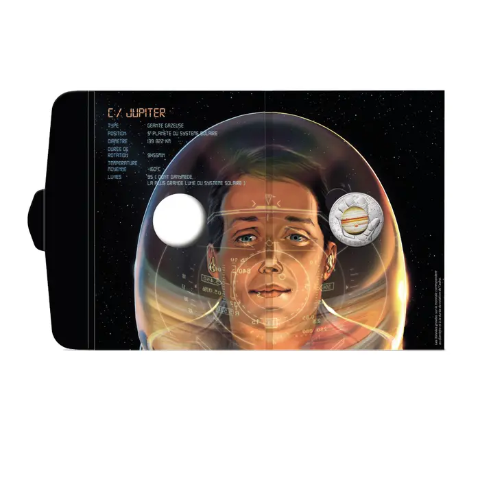 Jupiter3 Silver Coin 10€ France 2025 - A Space Odyssey with Thomas Pesquet: Jupiter - Image 4