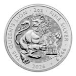 Silver Coin £5 UK 2026 - Tudor Royal Beasts: Queen's Lion (2 oz)
