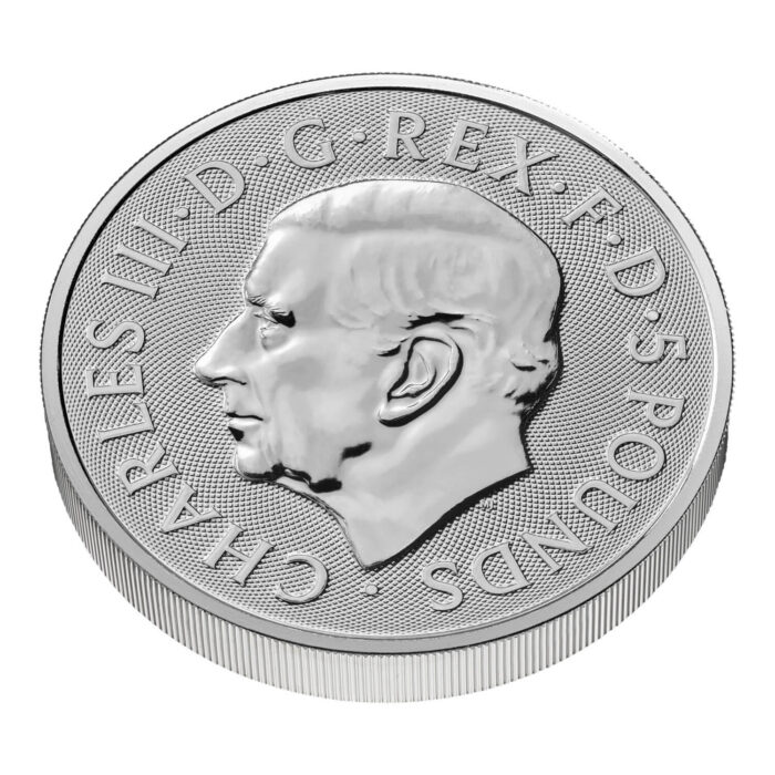 Silver Coin £5 UK 2026 - Tudor Royal Beasts: Queen's Lion (2 oz) - Image 4