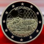 2 euros Mónaco 2025 – Marquesado de Les Baux de Provence - Imagen 2