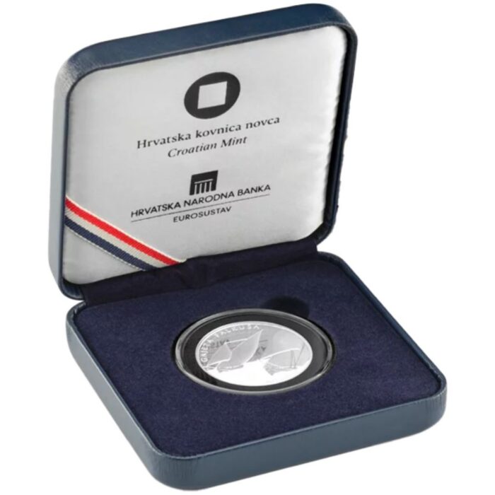 Moneda de plata de 4€ Croacia 2025 – Falkuša - Imagen 4