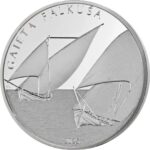 Moneda de plata de 4€ Croacia 2025 – Falkuša - Imagen 2