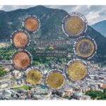 Colección de monedas de euro Andorra 2025 BU - Imagen 2