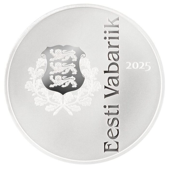 Silver Coin €15 Estonia 2025 – Lilli Suburg - Image 2
