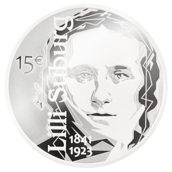Estonia silver 2025 Lilli Suburg Silver Coin €15 Estonia 2025 – Lilli Suburg - Image 1