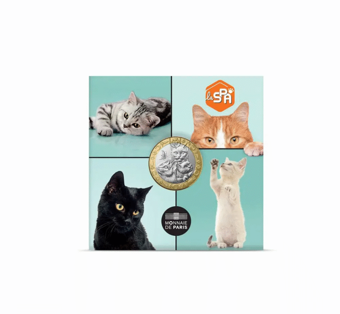 5 euroa Ranska 2025 - Lempieläimet: Kissat - Image 1