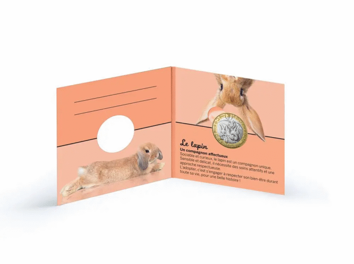 5 euroa Ranska 2025 - Lempieläin: Kanit - Image 3