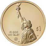 1 Yhdysvaltain dollari 2025 Texas - Avaruuslennonohjaus - Image 2